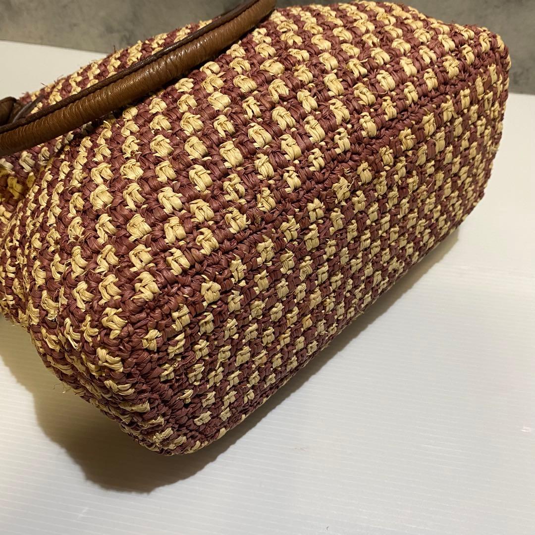 【極美品】HELEN KAMINSKI かごトートバッグ　A4