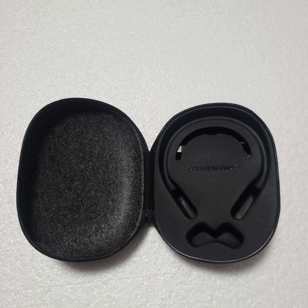 Shokz OpenRun Pro2 ブラック/未使用に近い/保証書レシート付き