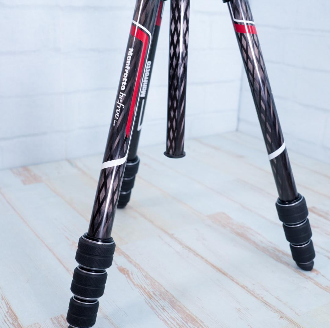 美品　Manfrotto befree live　マンフロット　カーボン三脚
