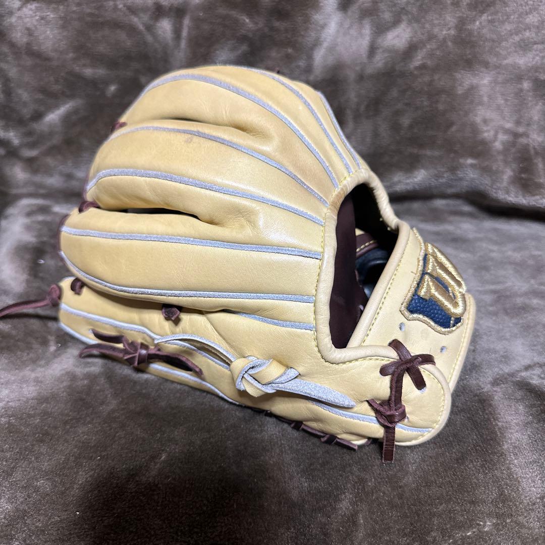 【中古】ウィルソン　Wilsonstaff　一般軟式用　内野87型　湯もみ型付け