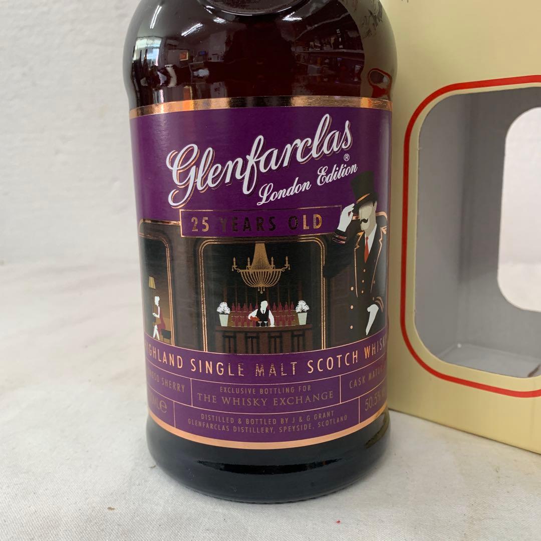 レアウイスキー　グレンファークラス25年　700ml 50.5% 箱付