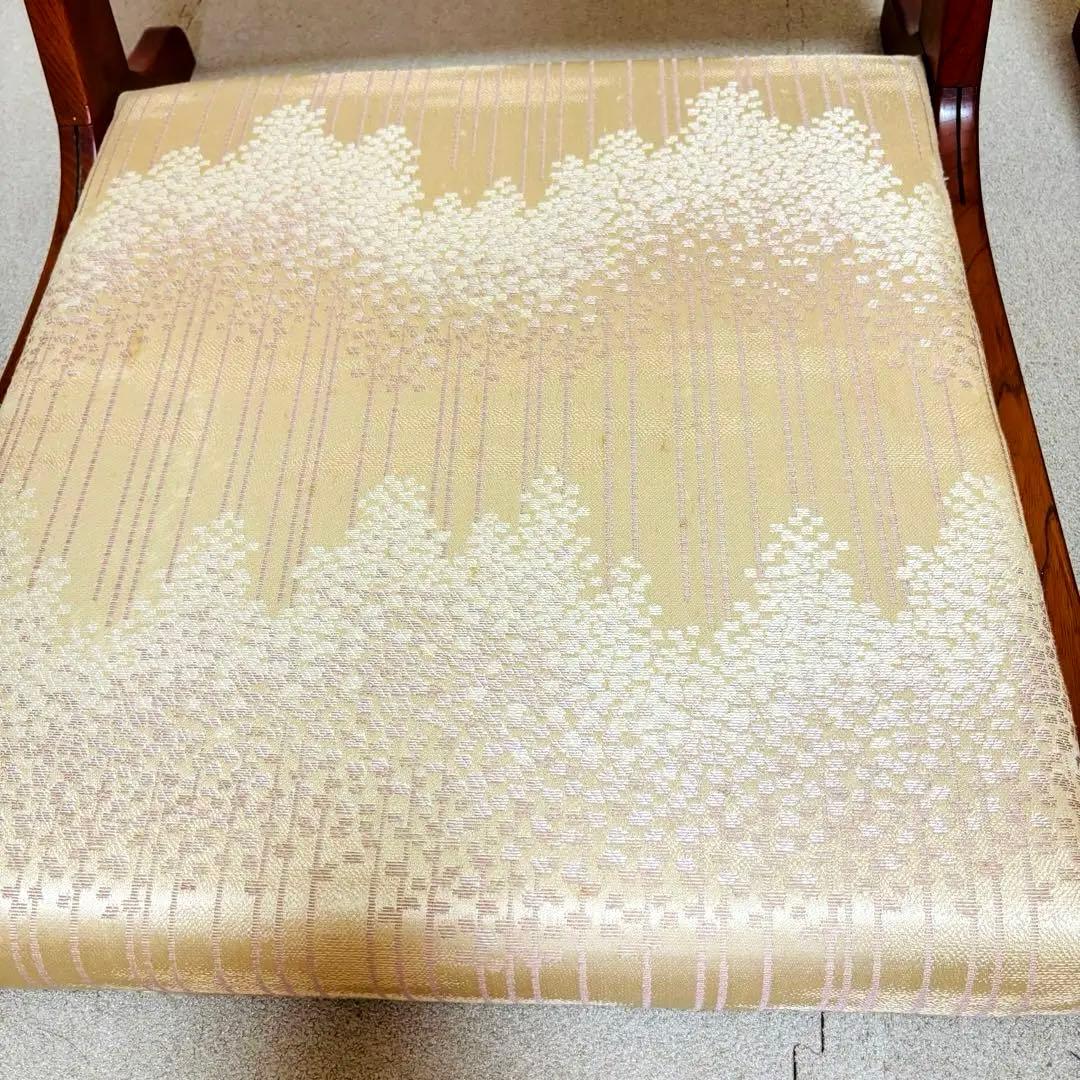 【希少】カリモク 座椅子　折りたたみ 木製　和室 和家具 和風　2脚セット