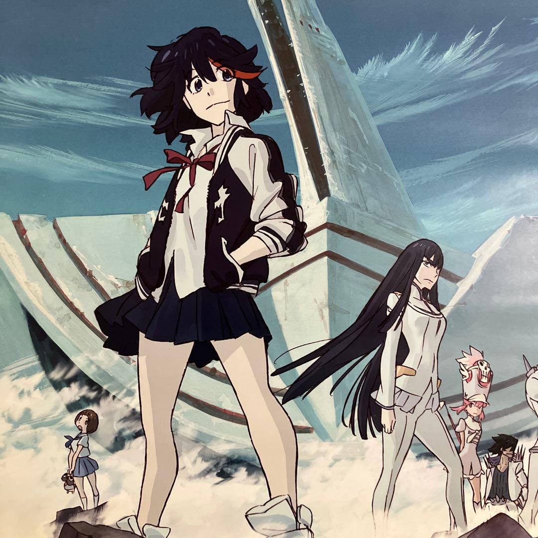 『キルラキル』非売品ポスター　第25話先行上映会　来場者特典　今石洋之　すしお