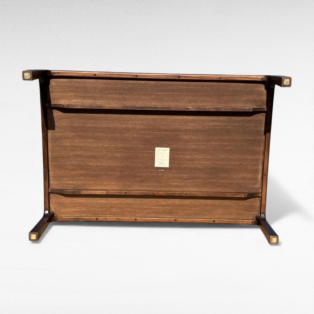 カリモク モダン座卓 BT4250HK 120×80cm オーク材