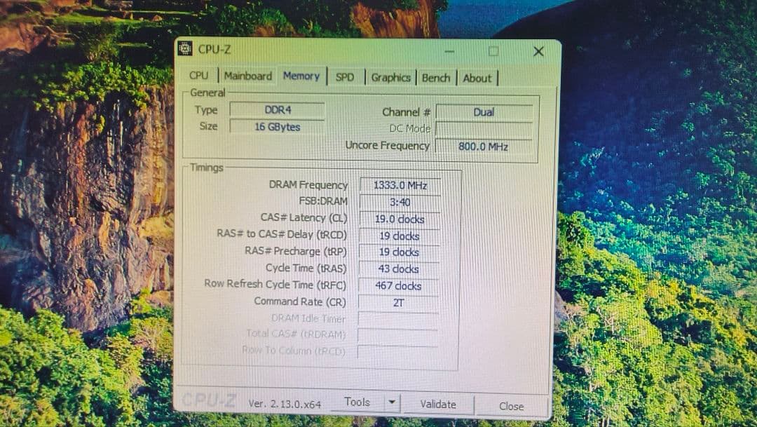 DDR4 8GBx2枚 16GB pc4-2666 動作確認済み ⑤