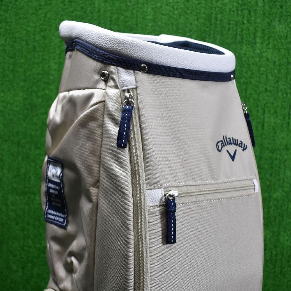 Callaway/キャロウェイ ゴルフ キャディバッグ９.５型【ベージュ】新品！