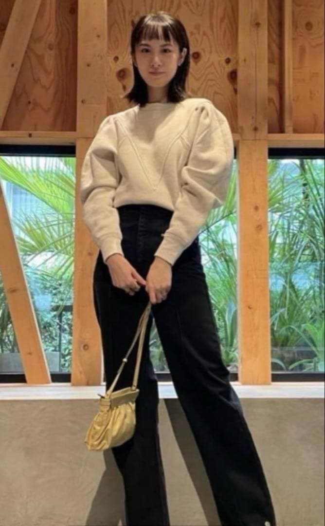 isabel marant étoile パフスリーブ スウェット