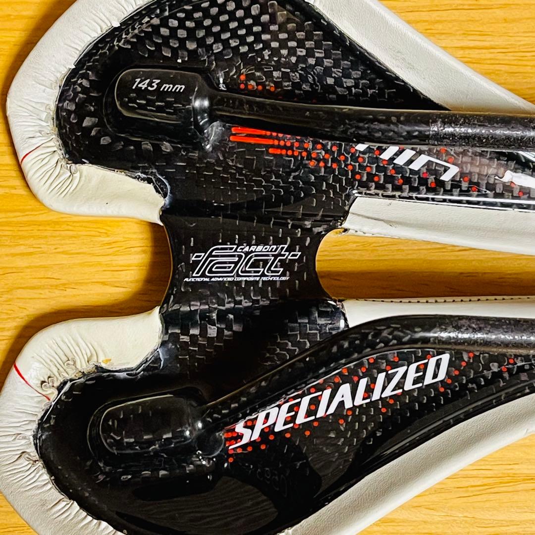 【希少】スペシャライズド S-WORKS ローミン カーボンレール 143mm