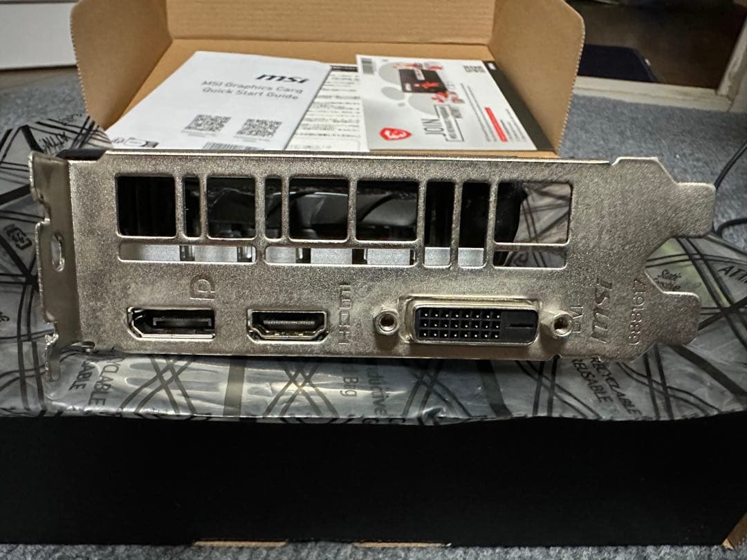 GEFORCE GTX 1650 MSI AERO ITX【完動品】