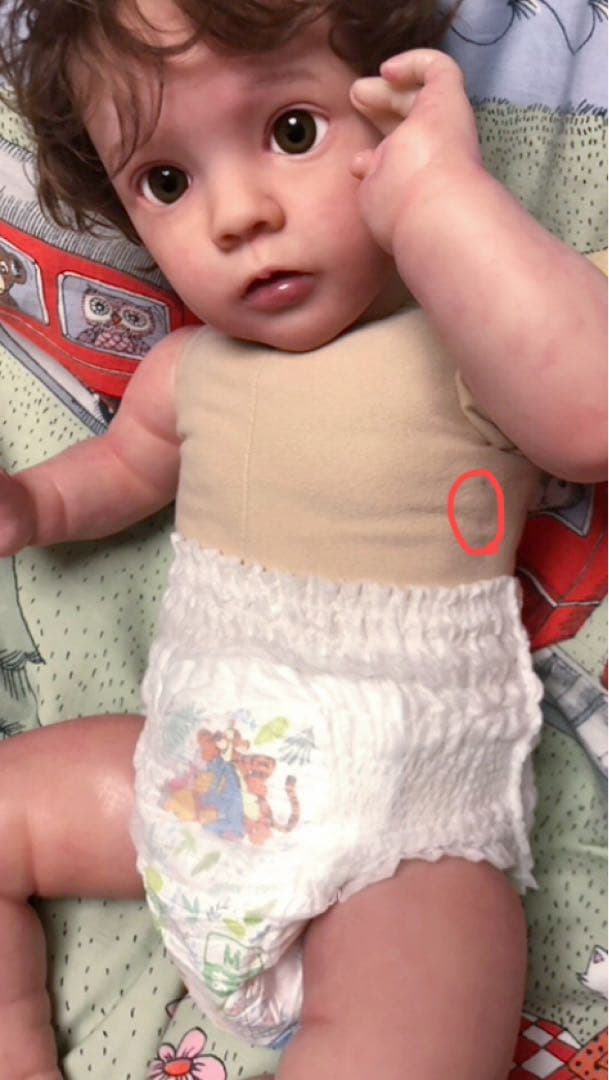 高級グラスアイ使用　リボーンドール