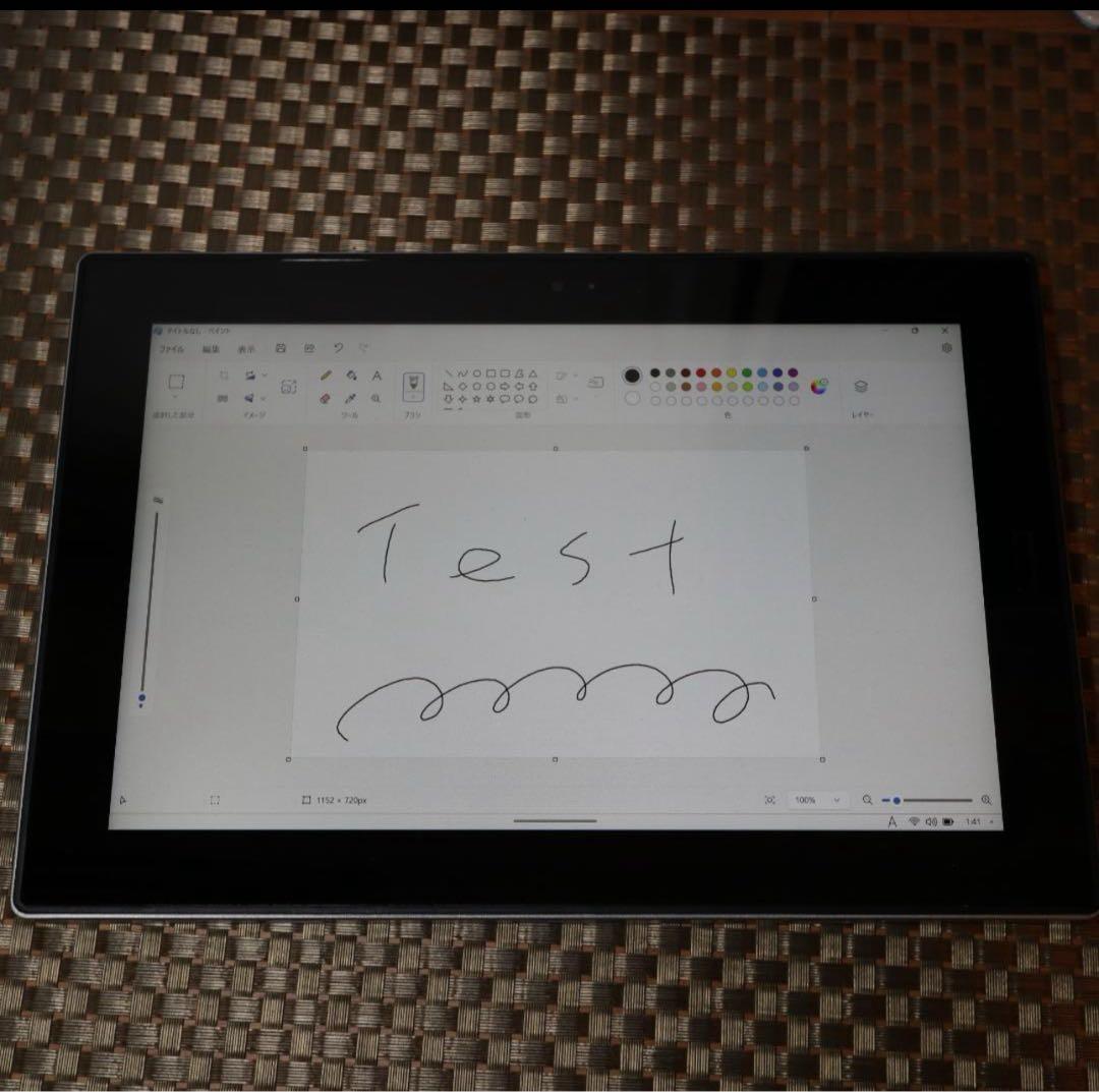 サブPCに！タブレットWin11公式サポート/SSD/4G/無線/カメラ/タッチ