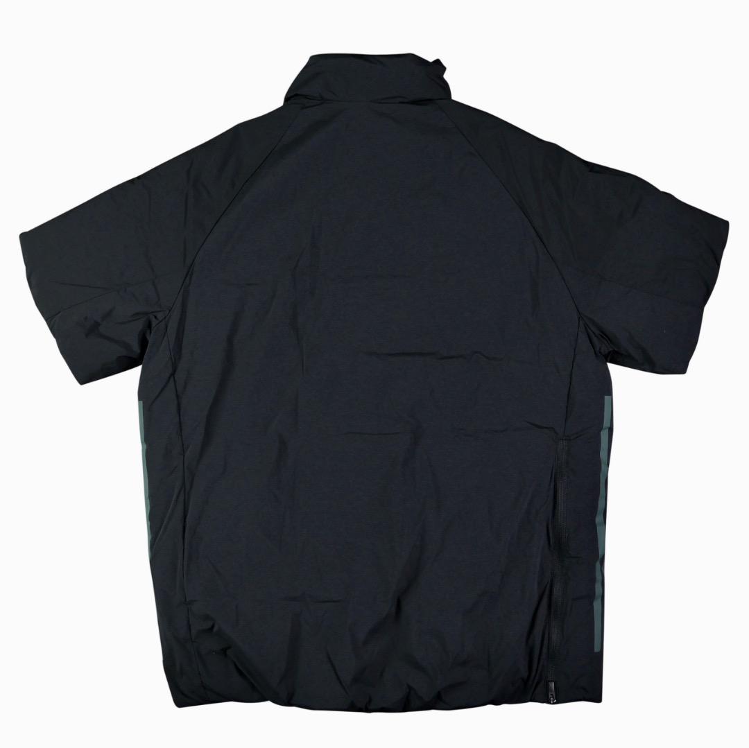 【L】秋冬 定価36,300円 アディダスゴルフ ハイネック半袖ダウンジャケット