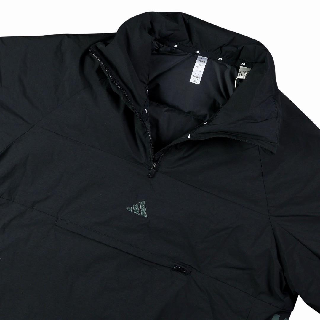 【L】秋冬 定価36,300円 アディダスゴルフ ハイネック半袖ダウンジャケット