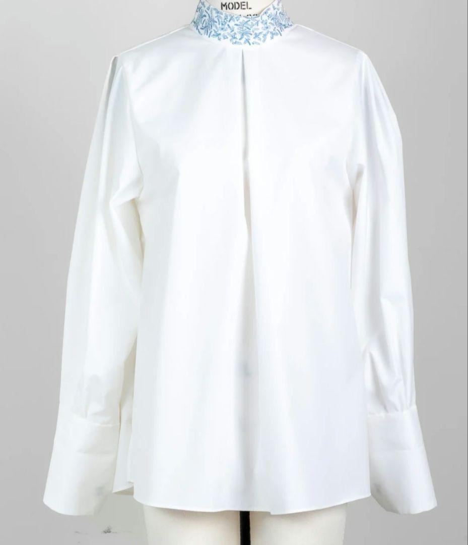 デレス Valentina blooming embroidery blouse