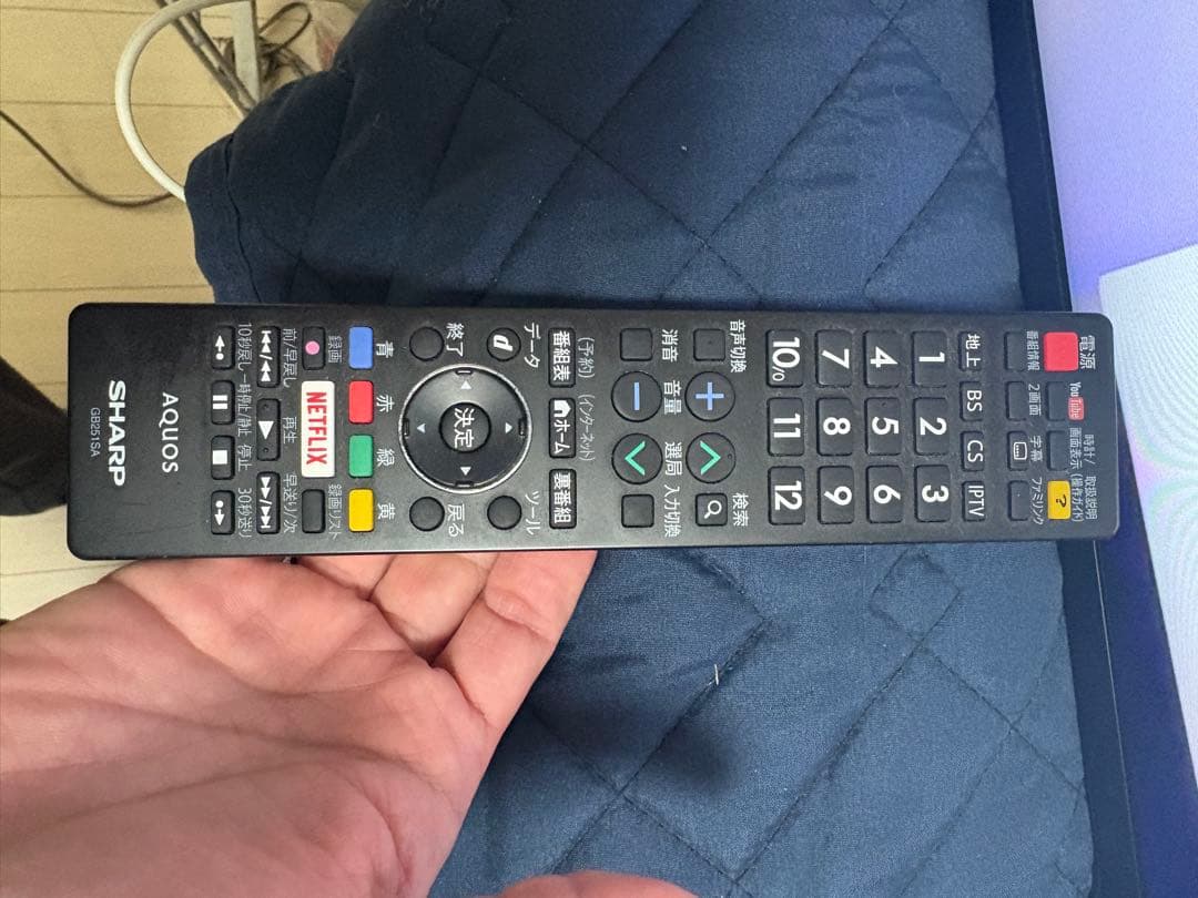 シャープ 40V型 4K 液晶テレビ AQUOS LC-40U45