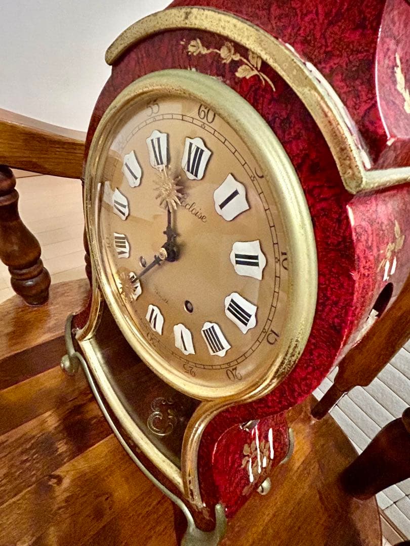 ZENITH ヌーシャテル・クロック 置き時計 ゼンマイ式 希少 稼働品