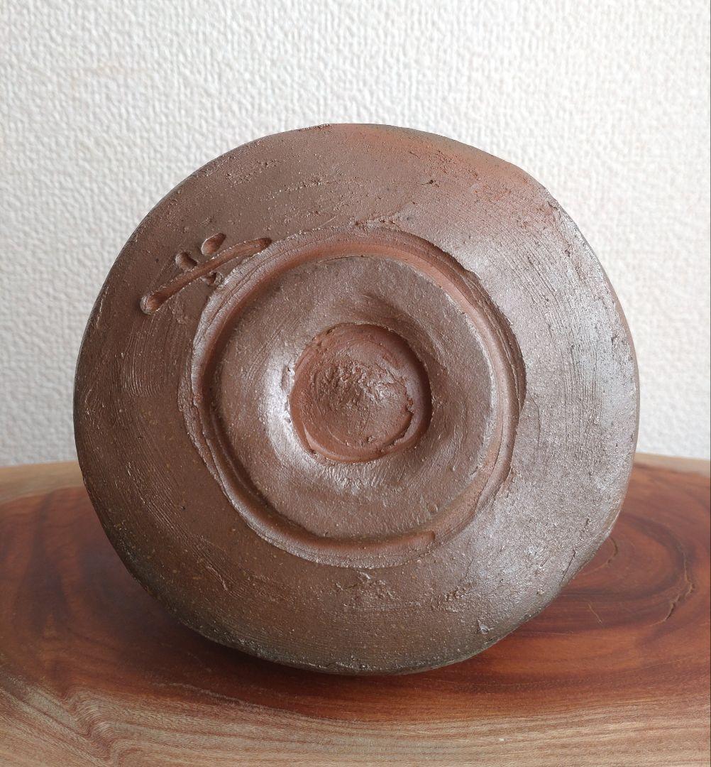 【窯変茶盌】中村和樹　観音土の緋色　中村六郎　中村眞　沓茶碗　古田織部