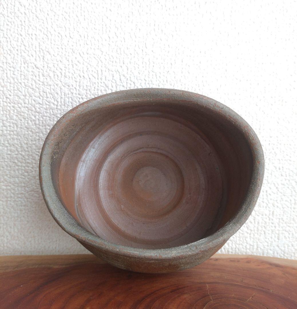 【窯変茶盌】中村和樹　観音土の緋色　中村六郎　中村眞　沓茶碗　古田織部