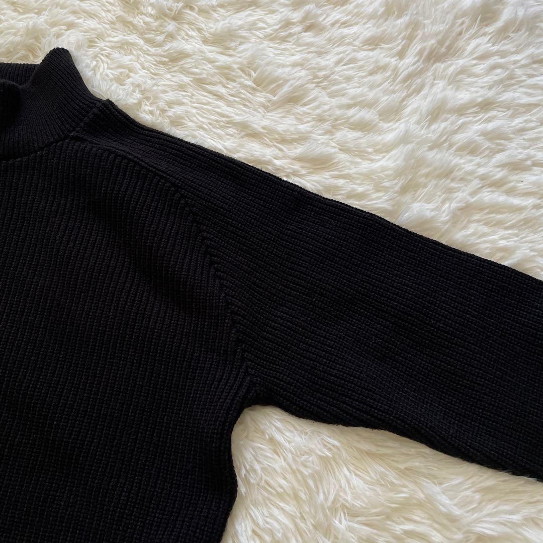 美品✨UNITED TOKYO ドライバーズニット　2 ブラック　肉厚　日本製