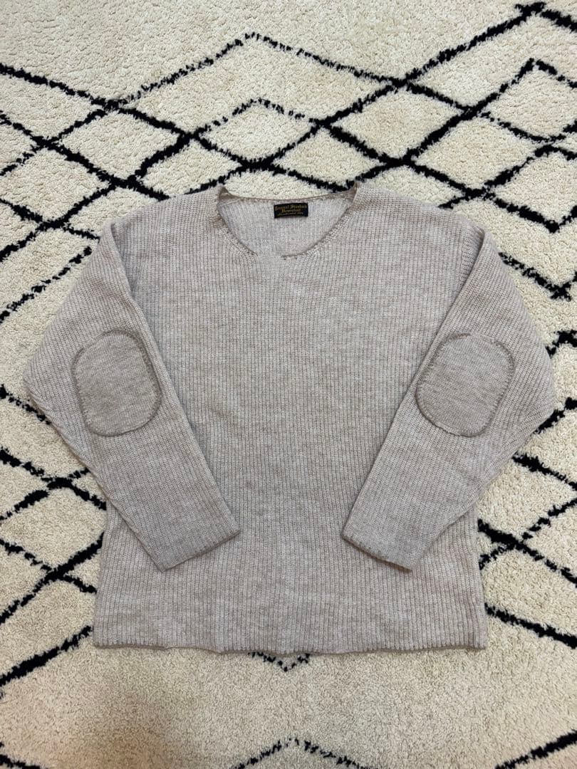 ジャーナルスタンダード　ブランケットスティッチリブニット Mサイズ