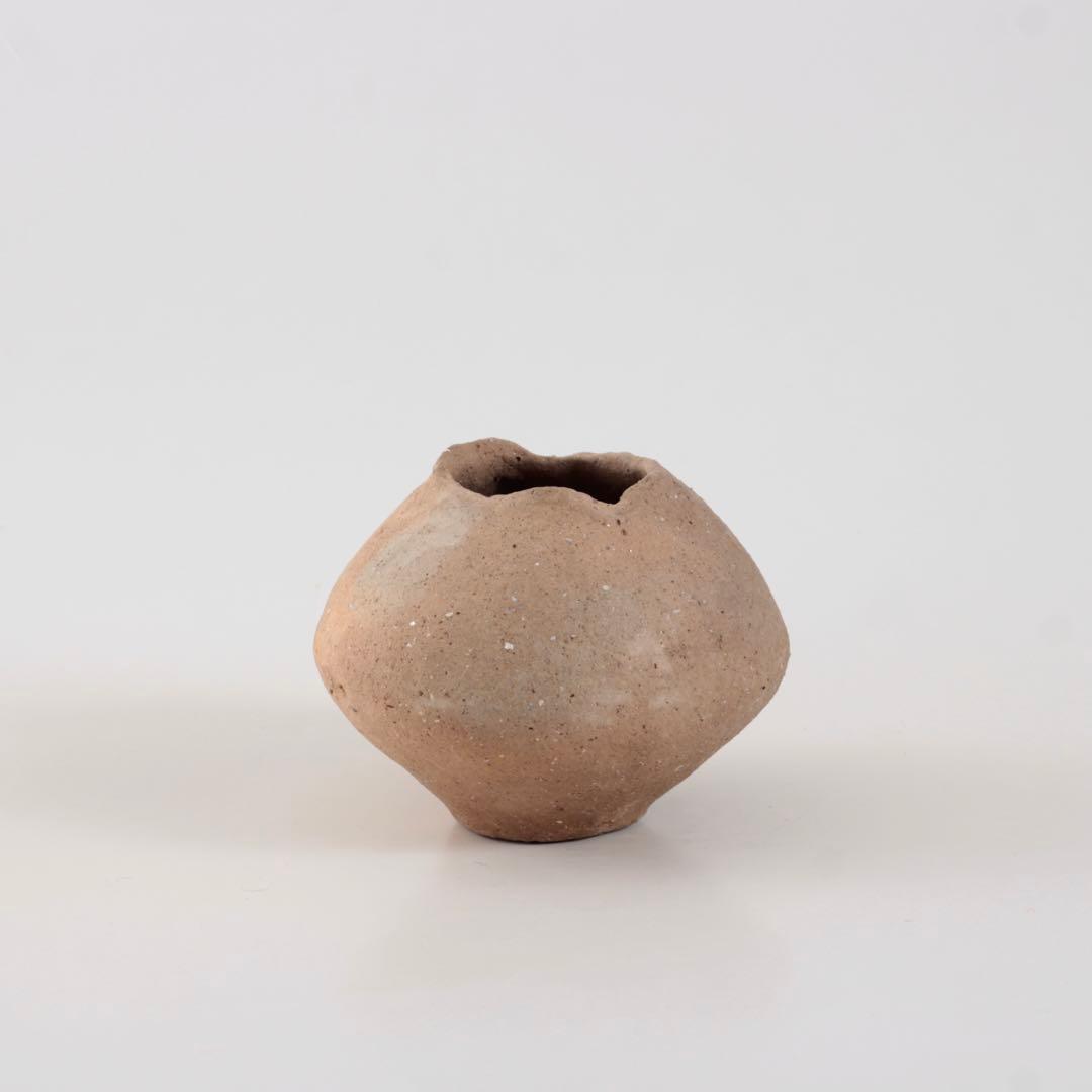 弥生式土器 矢作川出土品 壺 古美術 古道具 アンティーク 算盤型