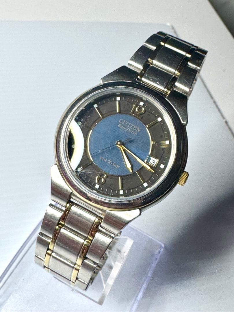 CITIZEN エコドライブ FRA59-2203 シルバー ソーラー