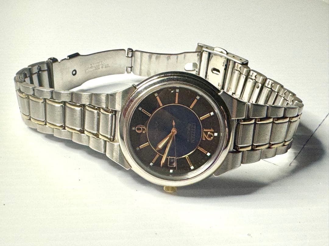 CITIZEN エコドライブ FRA59-2203 シルバー ソーラー