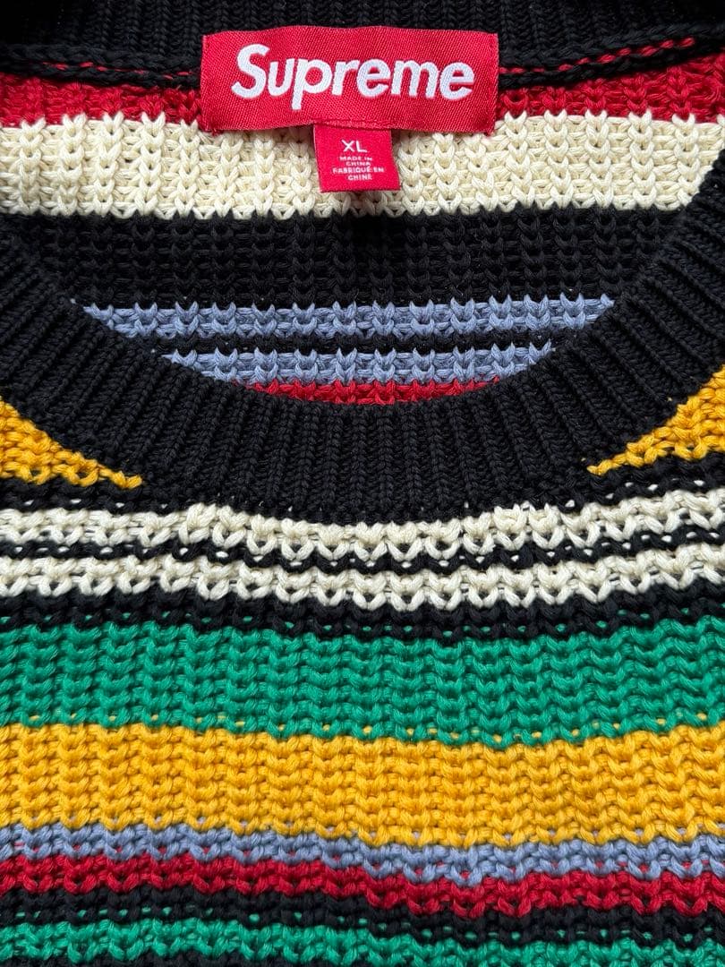 Supreme SmallBox Ribbed Sweater スモールボックス