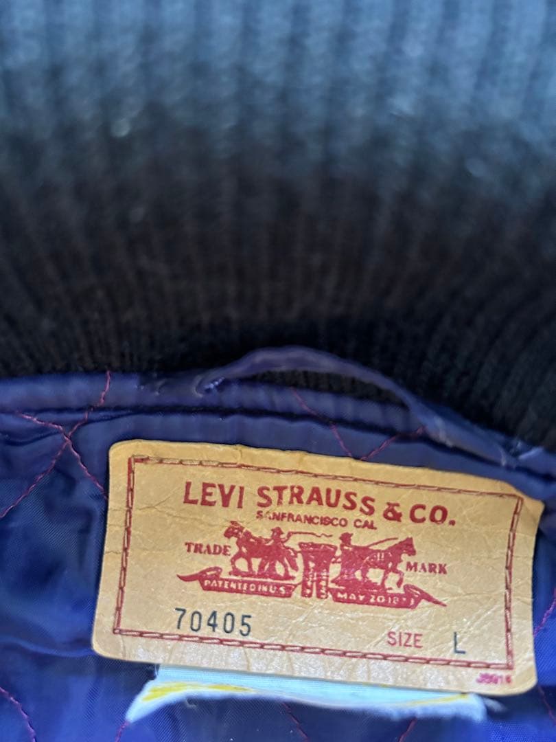 LEVI'S リーバイス　ウール革スタジャン　ヴィンテージ