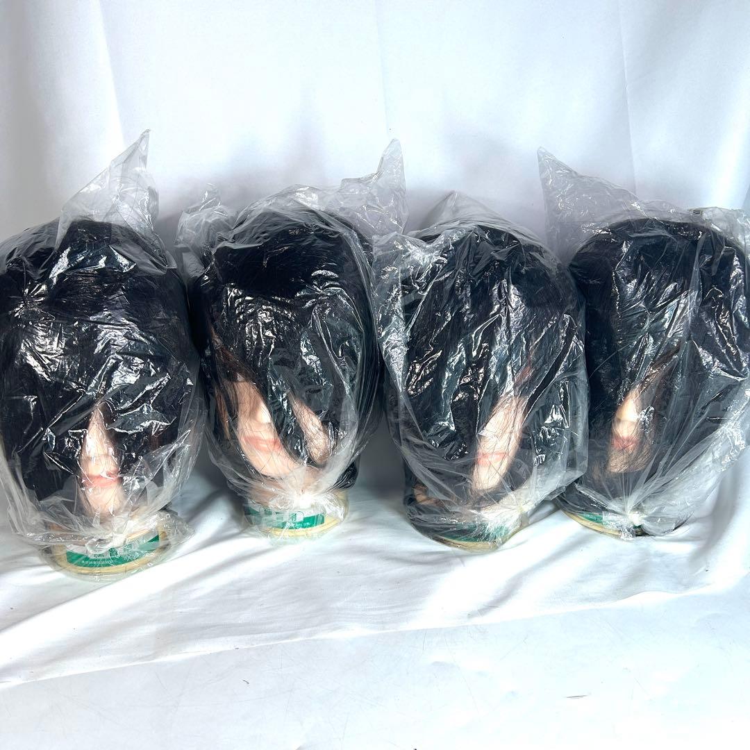 【未開封】美容師実技試験対応　練習用　8体　カラーウィッグ　カットウィッグ　三矢