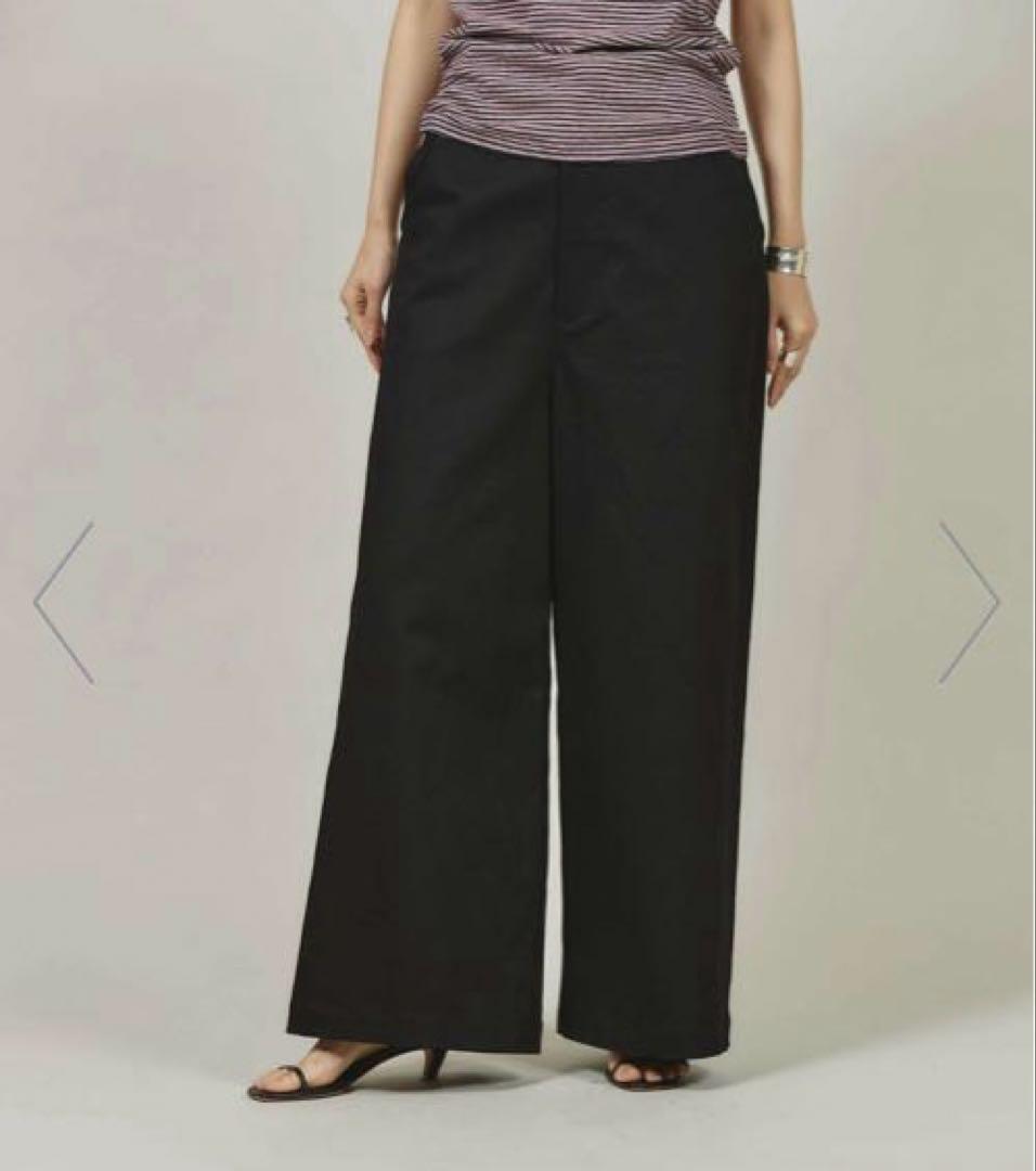 Curensology（カレンソロジー） <&RC>ワイドルーズチノパンツ