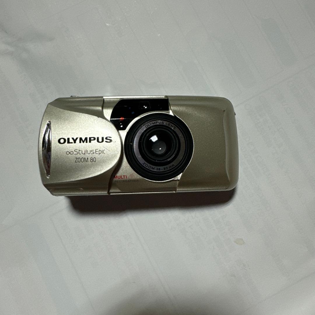 OLYMPUS Stylus Epic ZOOM 80 シルバー中古