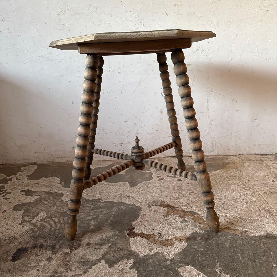 ビンテージ 八角形サイドテーブル ローテーブル　コーヒーテーブル