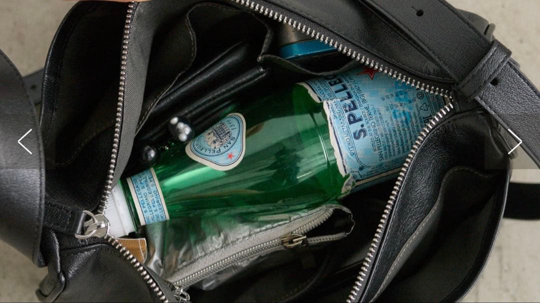 ear PAPILLONNERミニスワローマチショルダーバック 本革レザー