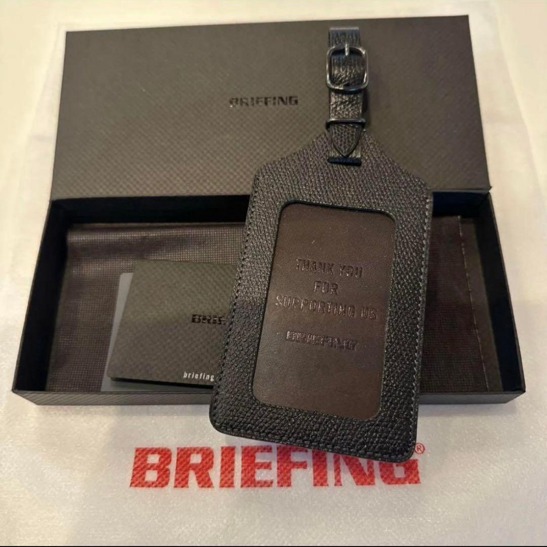 BRIEFING ブリーフィング ネームプレート 黒 ブラック ゴルフ