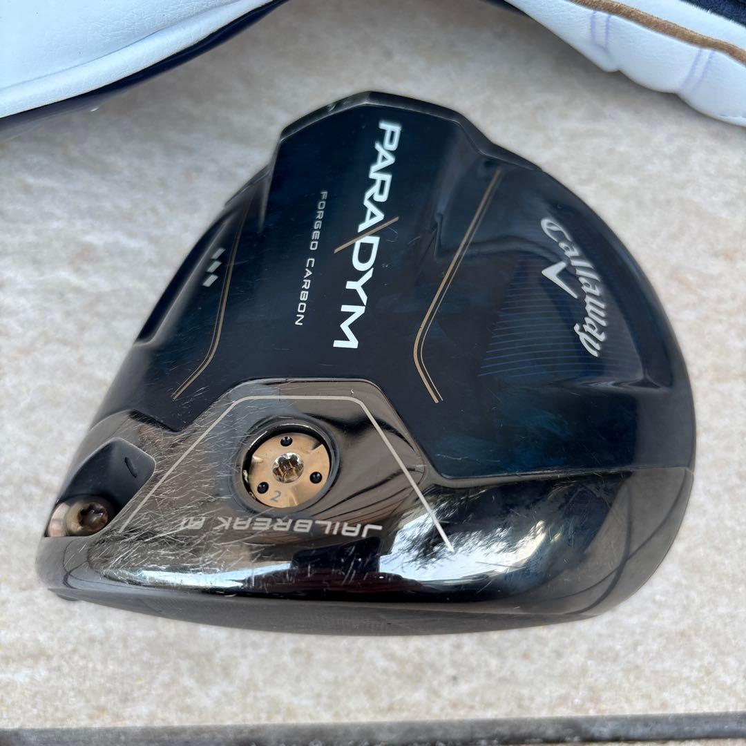 希少ロフト8°キャロウェイパラダイムトリプルダイヤモンドドライバー　ヘッドのみ
