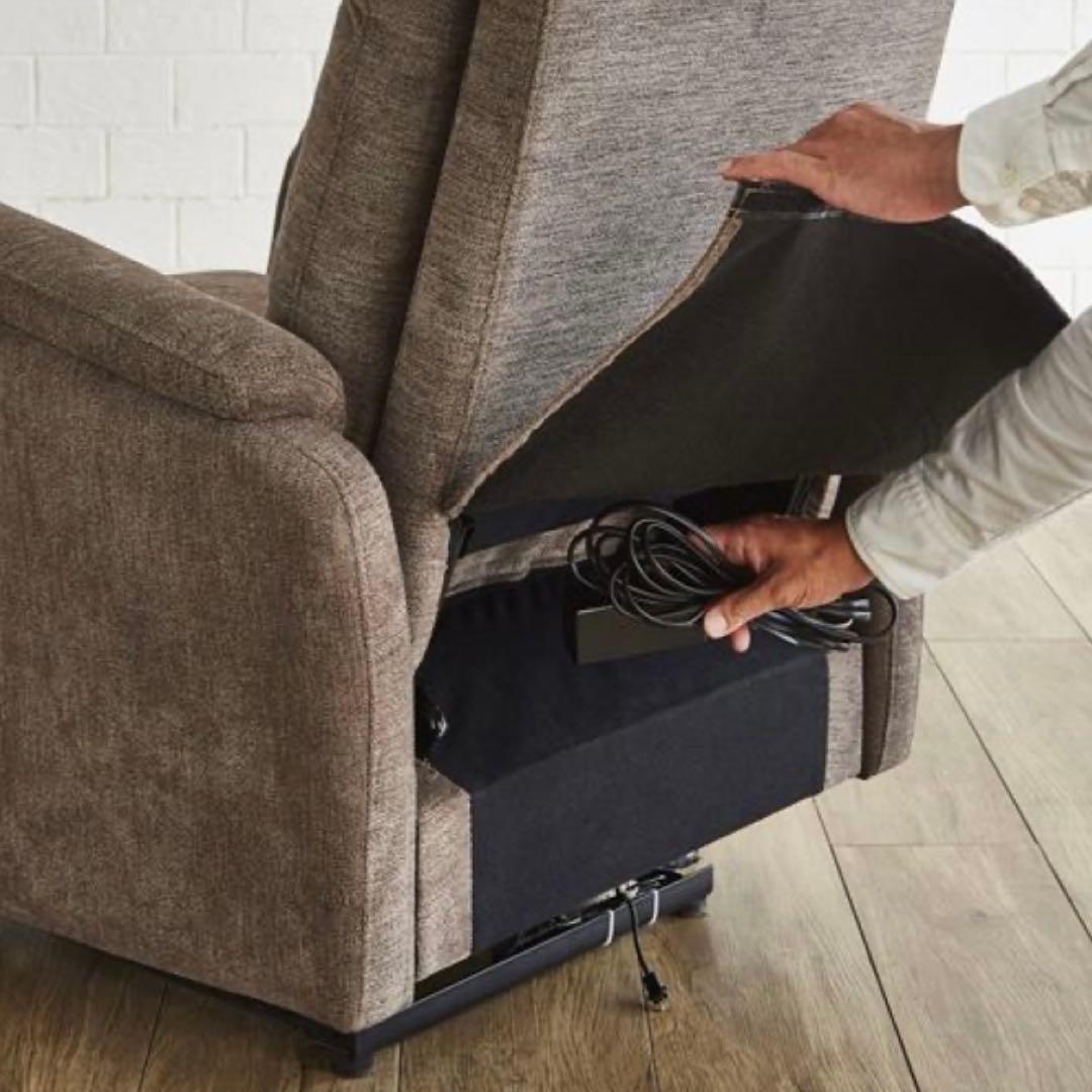 【新品】サンコウ 1P電動ソファ 「リヒトII」 FAB リクライニング