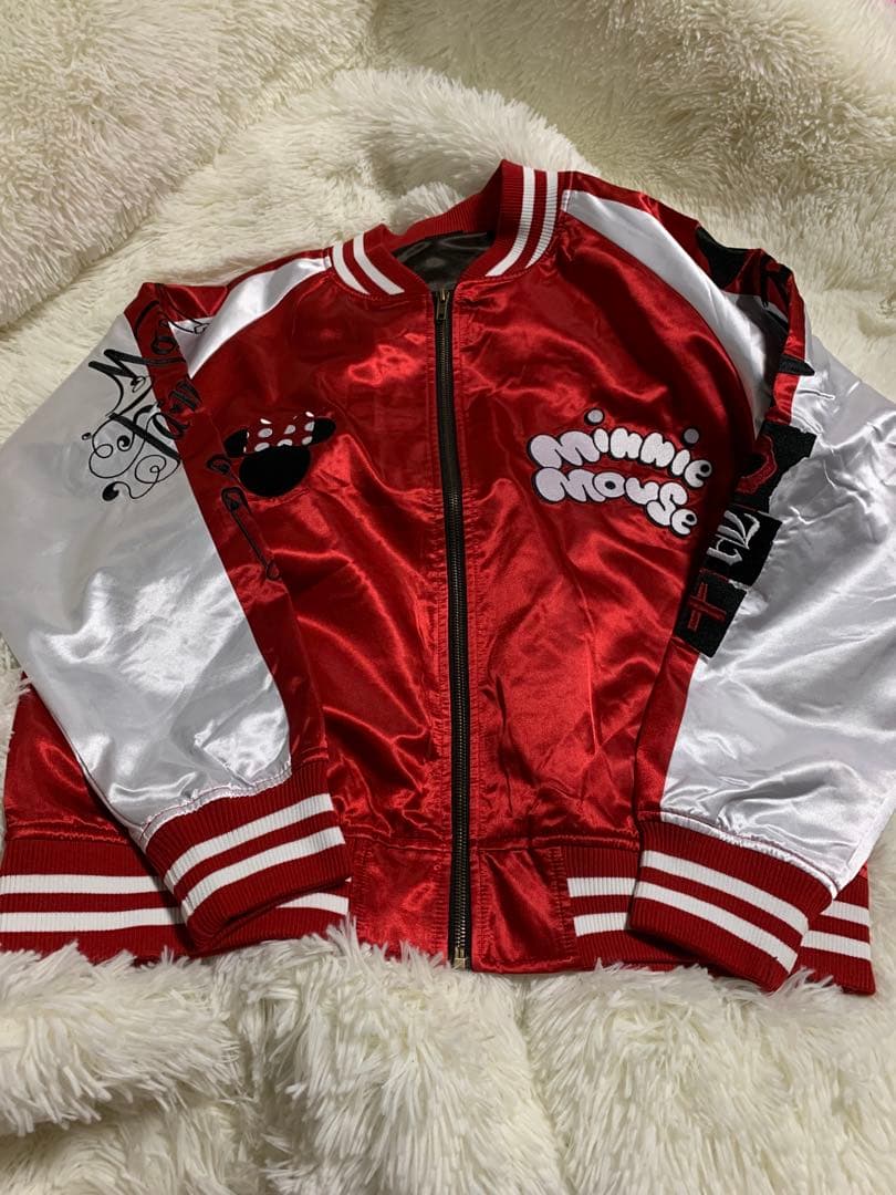ディズニー ミニー スカジャン Lサイズ