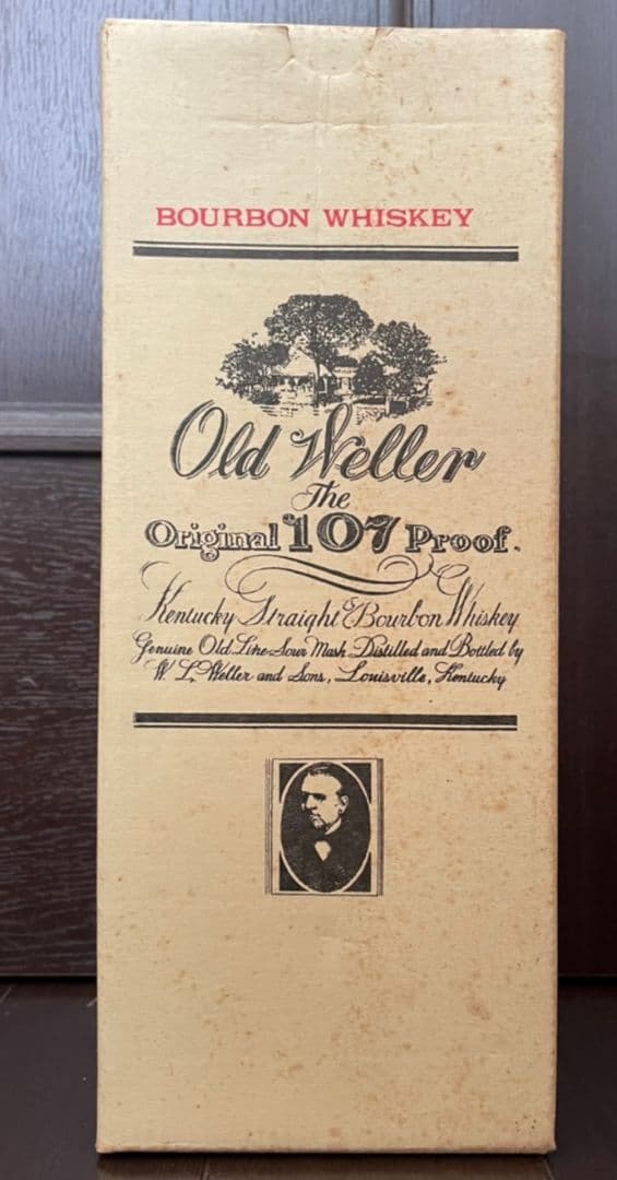 空瓶 Old Wellerl 107 オールドウェラー バーボンウイスキー