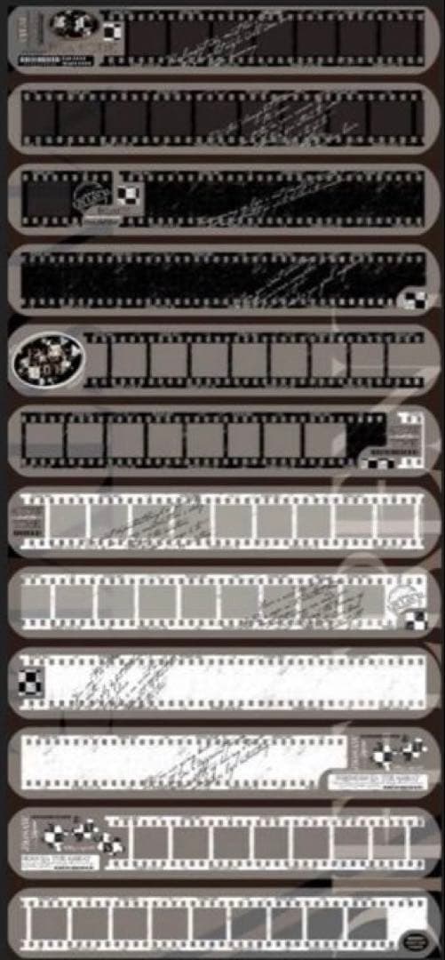 PET 瞬影胶片 4cm×6m 海外マスキングテープ　海外マステ　フィルム