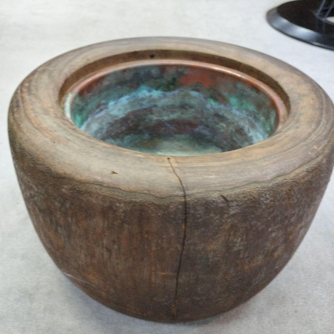 桐火鉢 直径約30cm