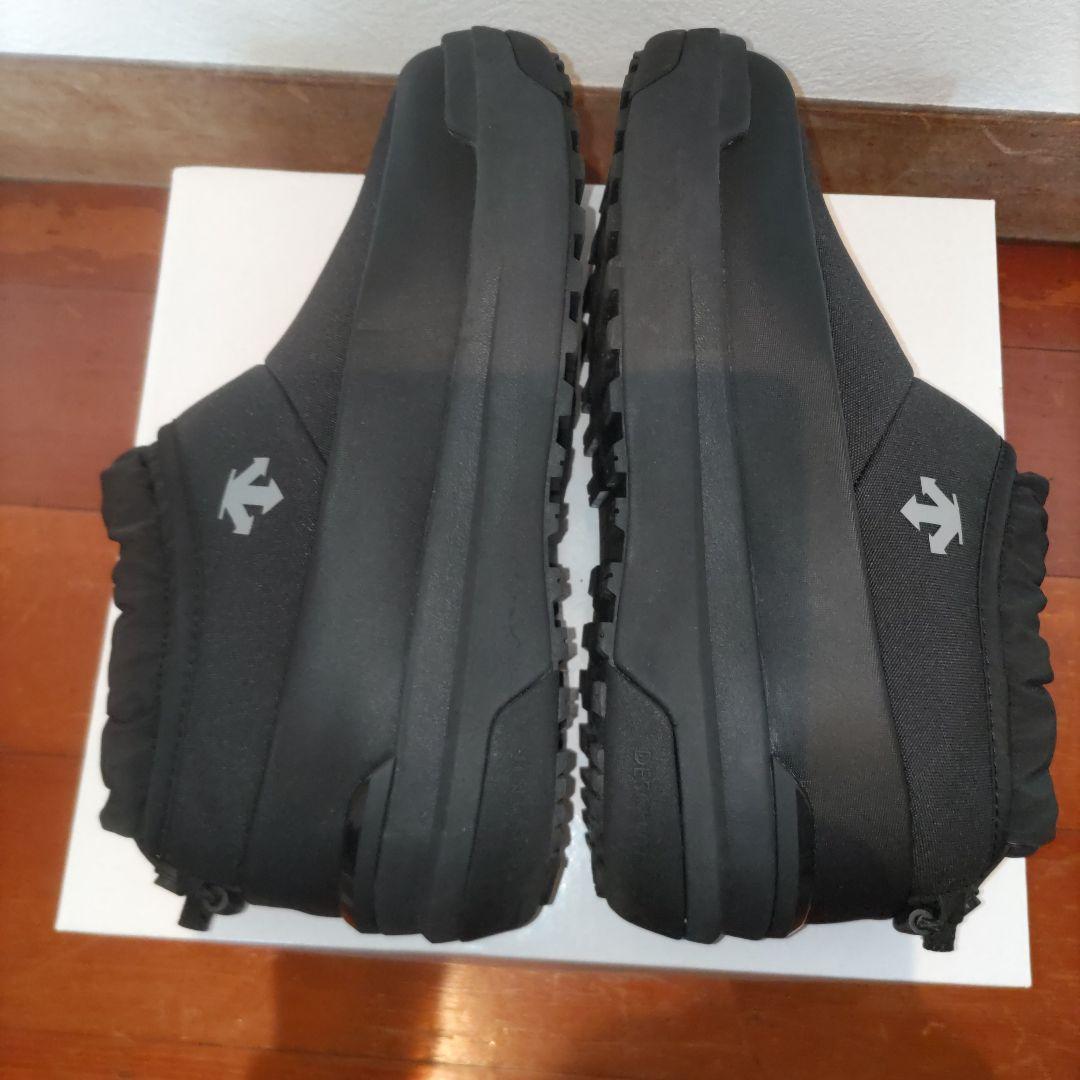 【DESCENTE】ブラック ブーツ US 6 24cm