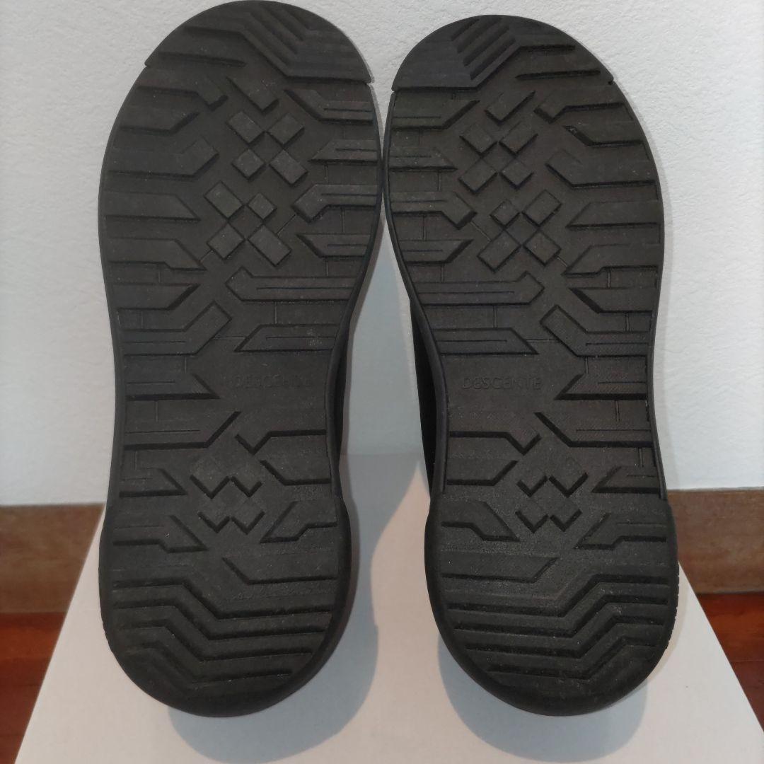 【DESCENTE】ブラック ブーツ US 6 24cm