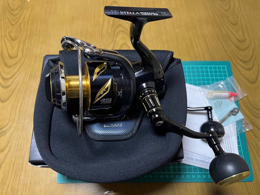 19ステラSW 8000HG パワーハンドル付き