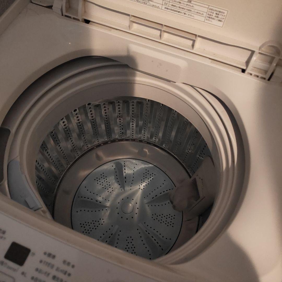 【24日発送】無印良品　洗濯機本体 2021年製 ホワイト