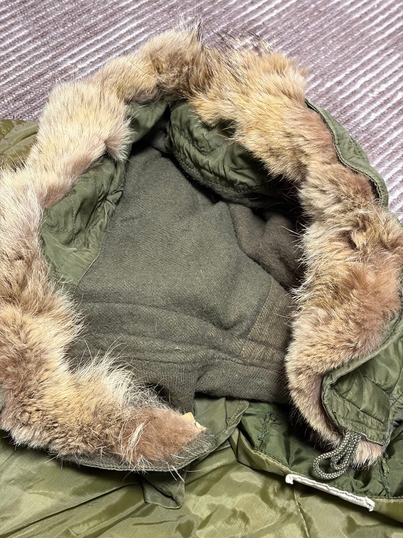 M65フィッシュテールパーカーモッズコート　フルセット　リアルファー