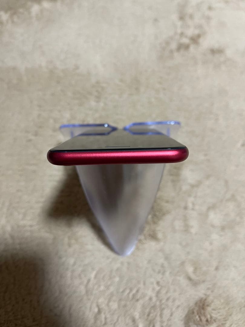 IphoneSE第二世代 SE2レッド64GBSIMフリーバッテリー100%美品