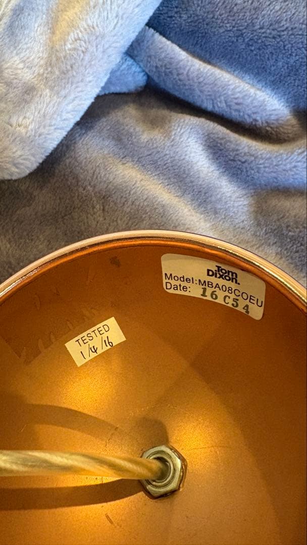 【2個セット】トム・ディクソン COPPER ROUND PENDANT25