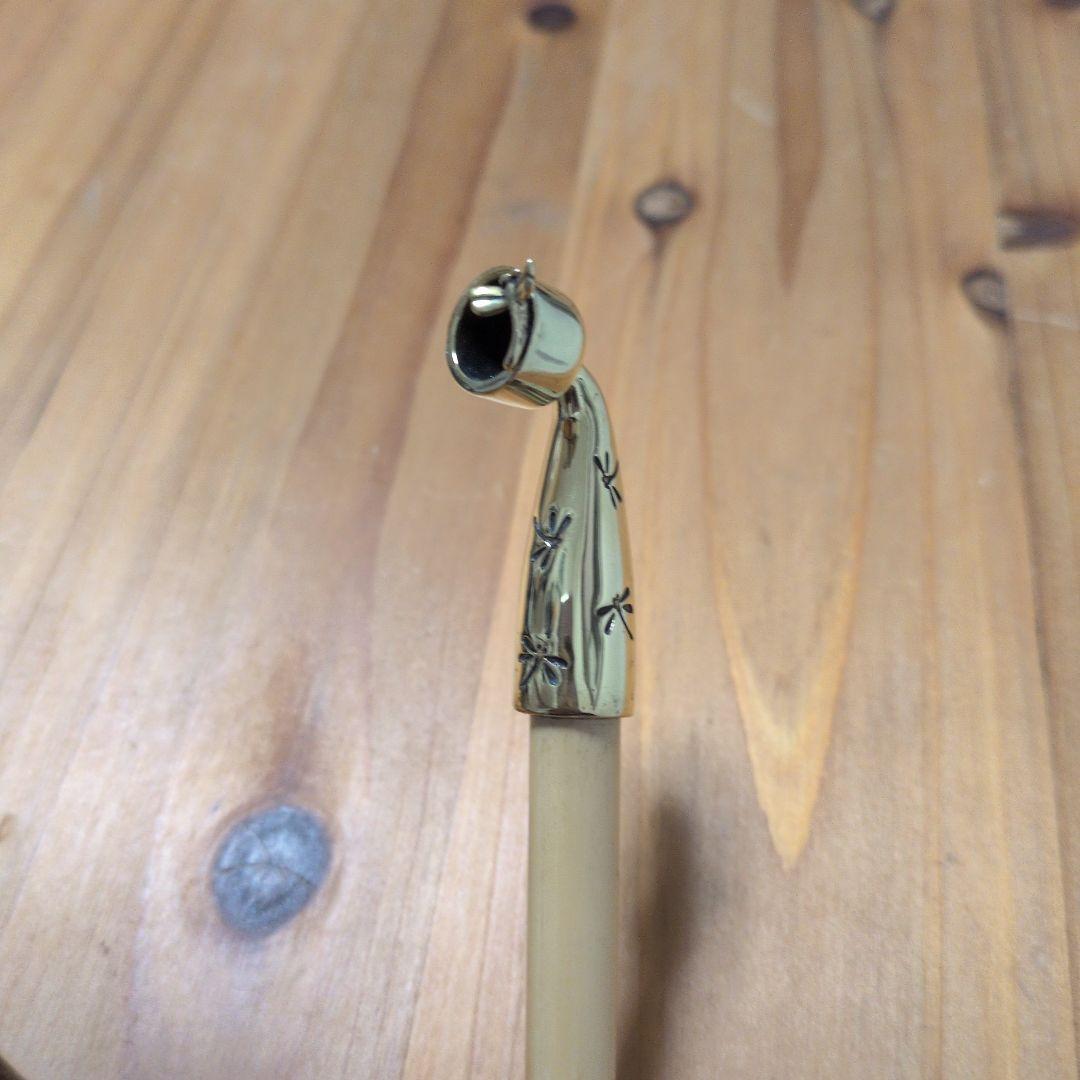 かんざし屋wargo「煙管簪-蜻蛉-＆三味線髑髏一本簪」