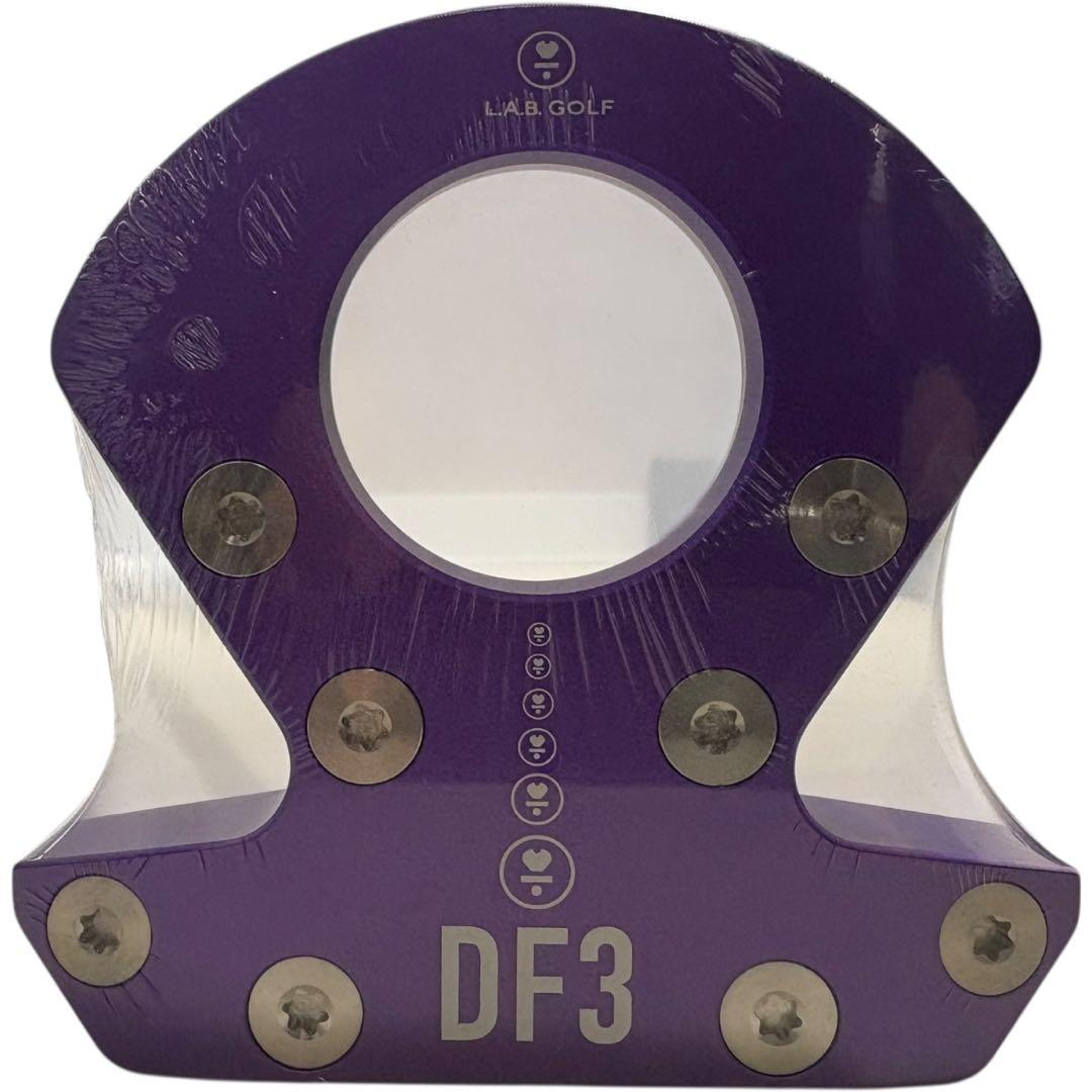 ★新品未使用★ L.A.B. GOLF ラブ ゴルフ DF3 34 パープル